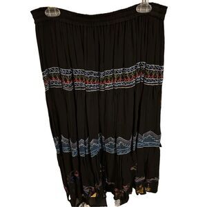 Vintage Lizwear long skirt black women’s size small
